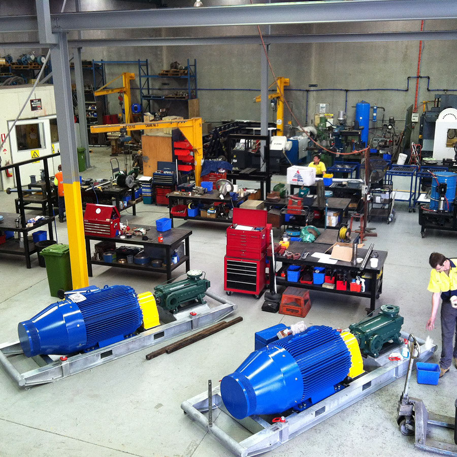 Stevco Seals and Pumps Workshop
