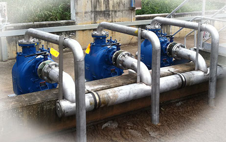 Stevco Self Priming Trash Pump
